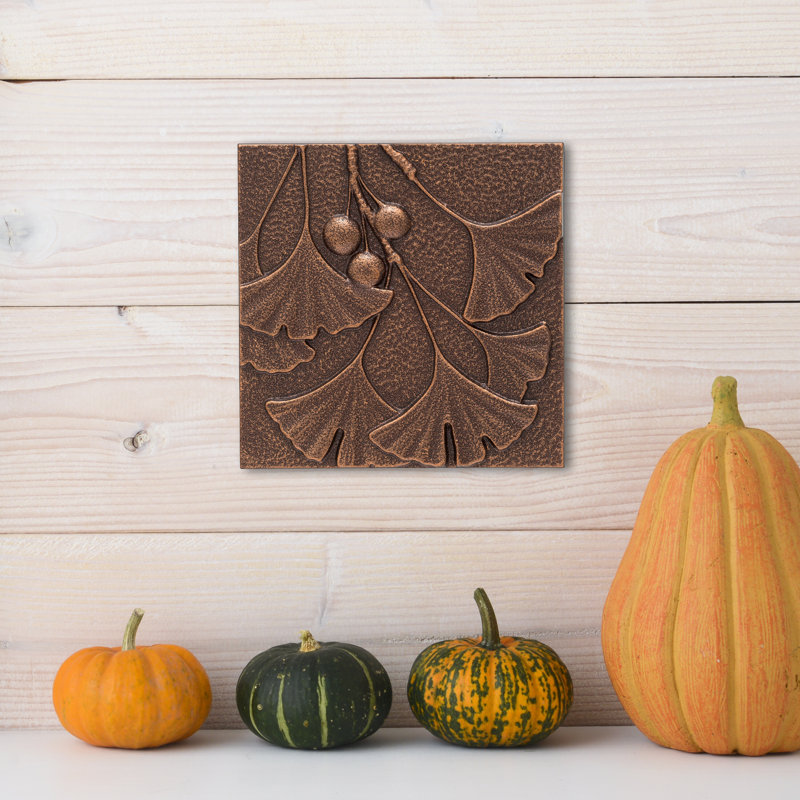 Winston Porter Ginkgo Leaf Metal Wall Décor & Reviews | Wayfair
